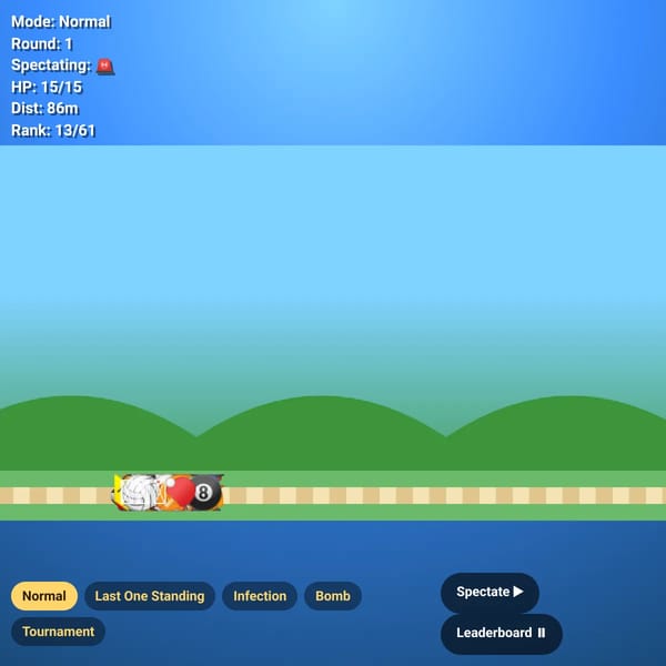 Emoji Dash Racer