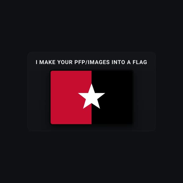 I MAKE YOUR PFP/IMAGES INTO A FLAG