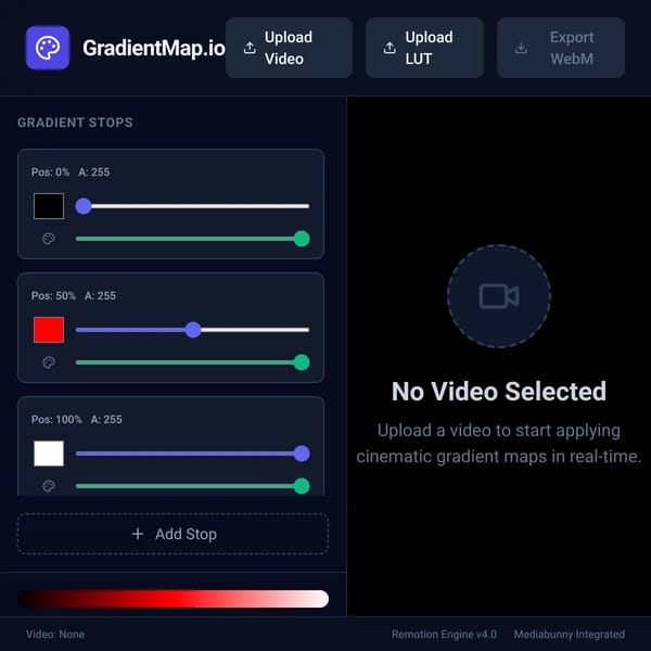 GradientMap.io For Videos