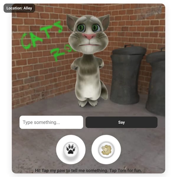 Talking Tom But With High-Pitched Tom Voice
