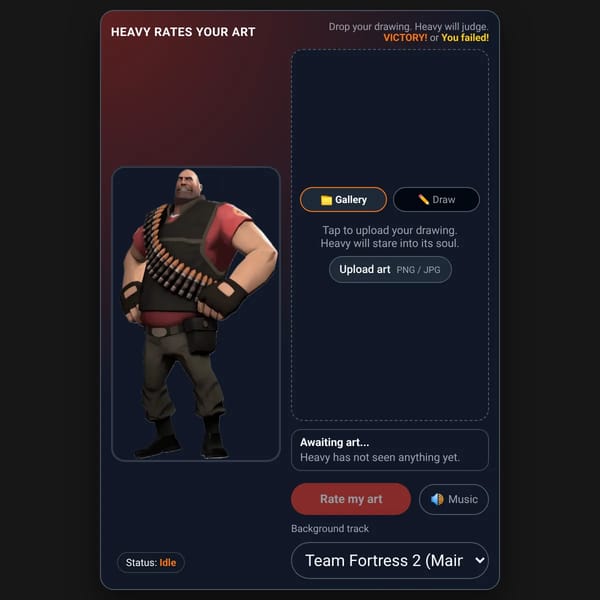 HEAVY RATES YOUR ART