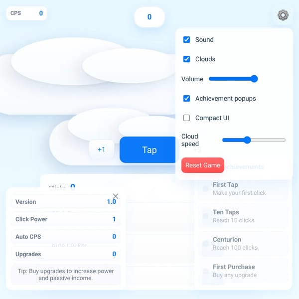 Sky clicker!