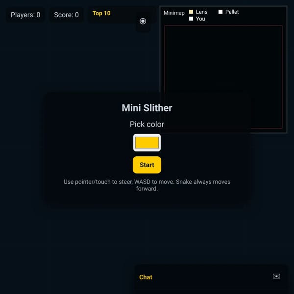 Mini Slither — Multiplayer