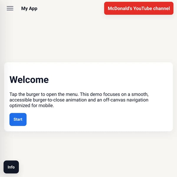 Burger Menu