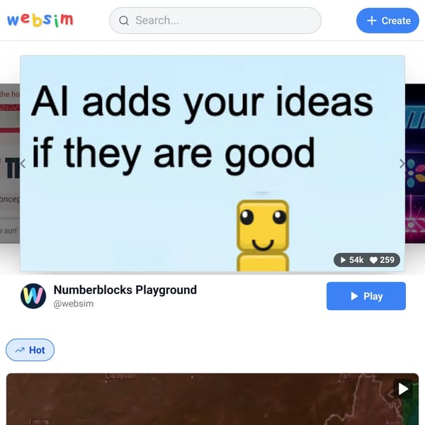 Websim inside of websim