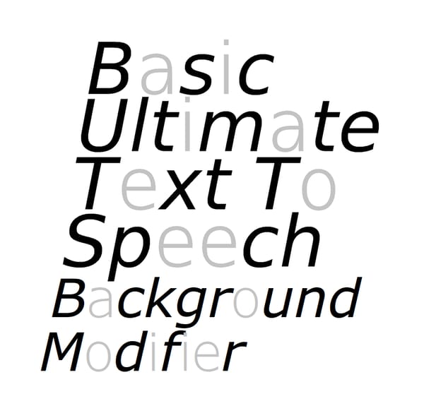 BUTTS - Bckgrnd Mdfer