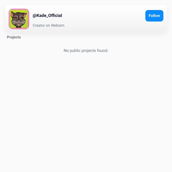 @Kade_official — profile