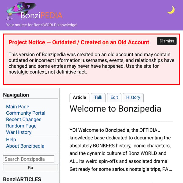 Bonzipedia - The BonziWORLD Knowledge Base