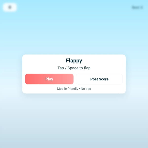 Flappy — Compact