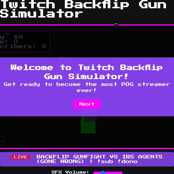 twitch backflip gun fbi raid