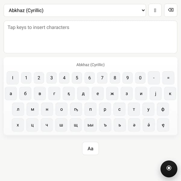 Universal Keyboard