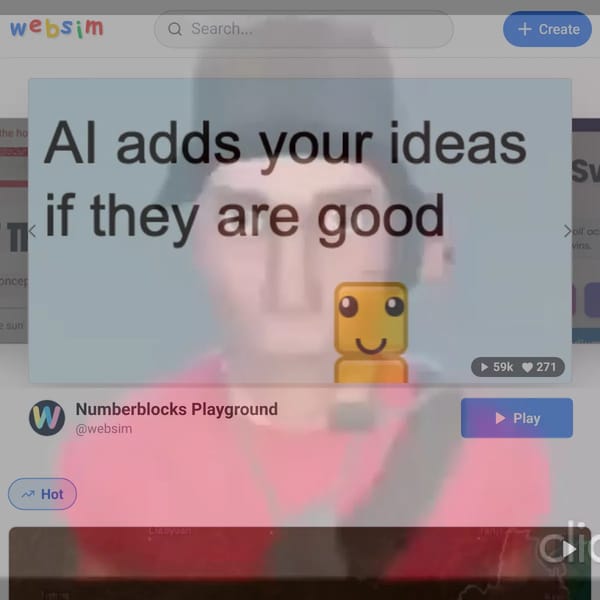 Websim But This Video