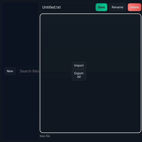 Txt Editor