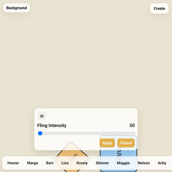 Simpsons Sandbox