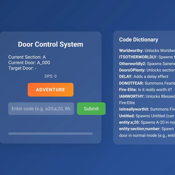Door Code System