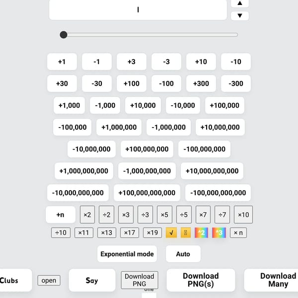 NumberRods Generator