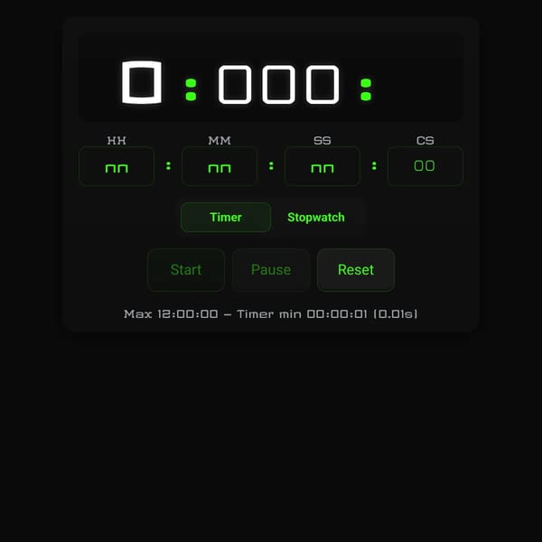Digital Timer