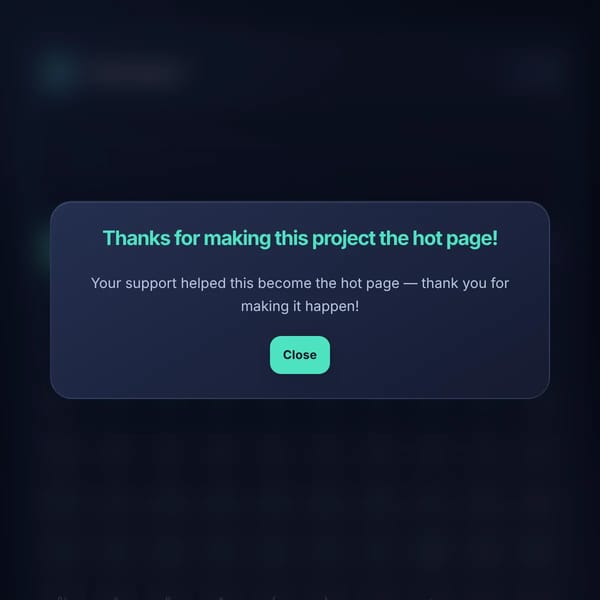 Hot Page — This Project