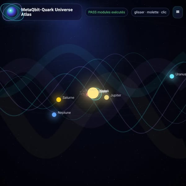 MetaQbit‑Quark Universe Atlas — WebSim 3D
