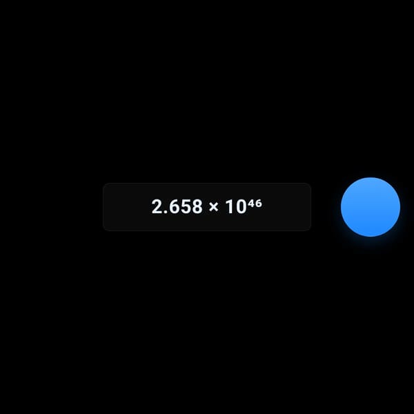 2.658 × 10⁴⁶ simulator