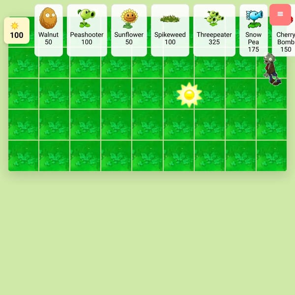 Bad Plants vs Zombies