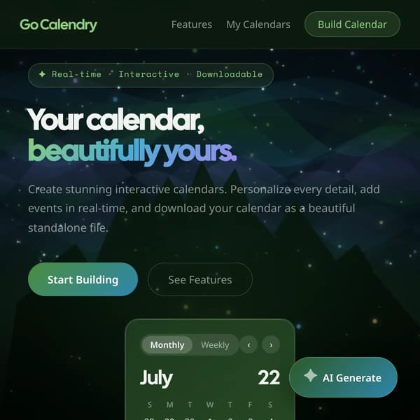 Go Calendry