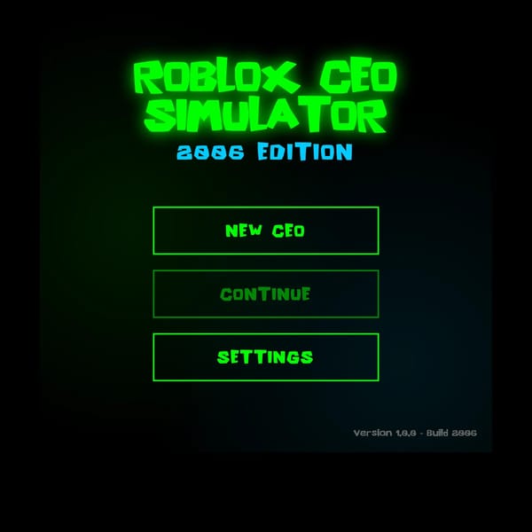 Roblox CEO Simulator 2006: CONTINUED