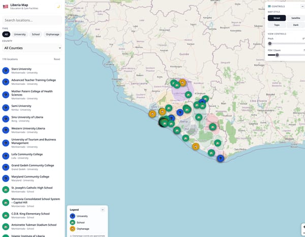 Be the Change Map