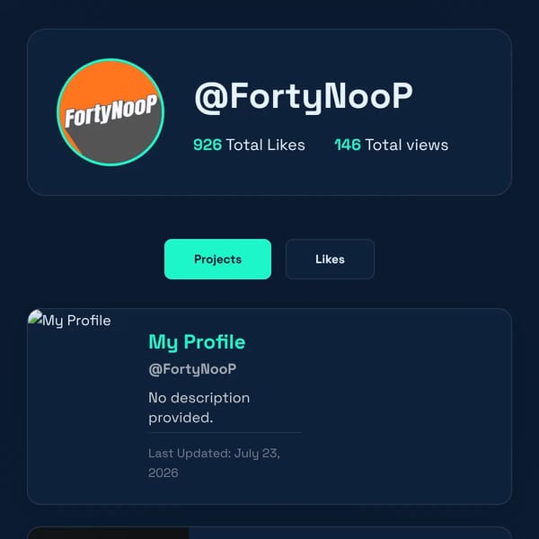 My Profile [OLD] [DISCONTINUED]