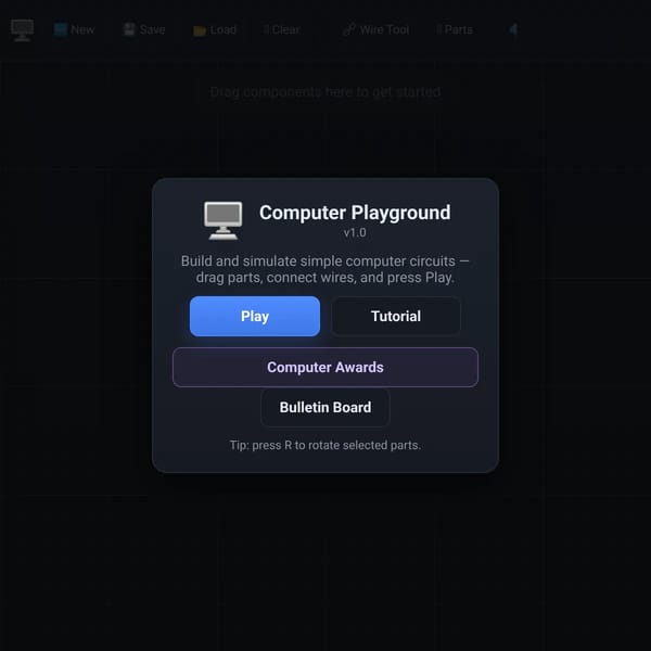Computer Playground v1.0