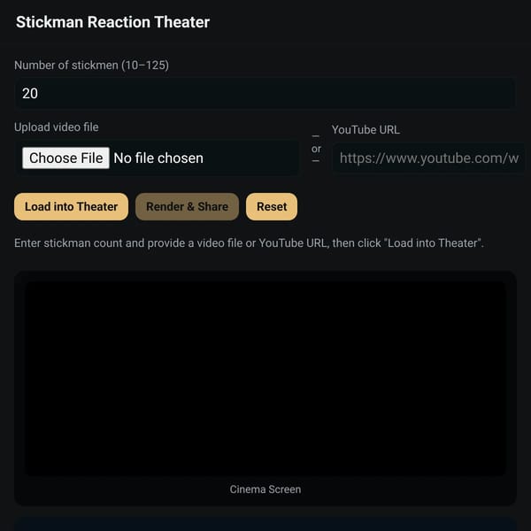 Stickman Reaction Theater