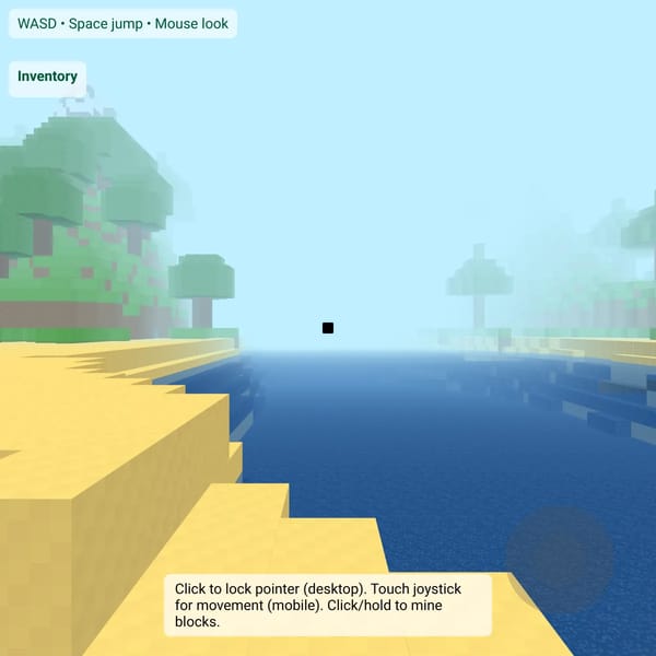 Minecraft but Buggy (I can't fix anything)