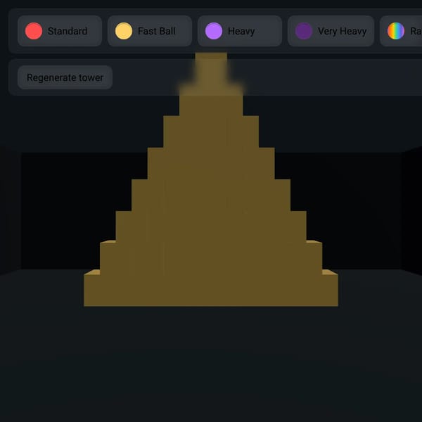Balls vs Towers