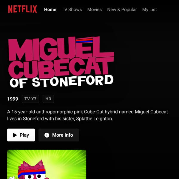 Miguel Cubecat of Stoneford — Netflix