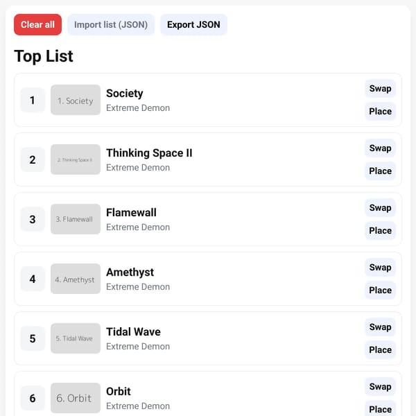 Demonlist Maker