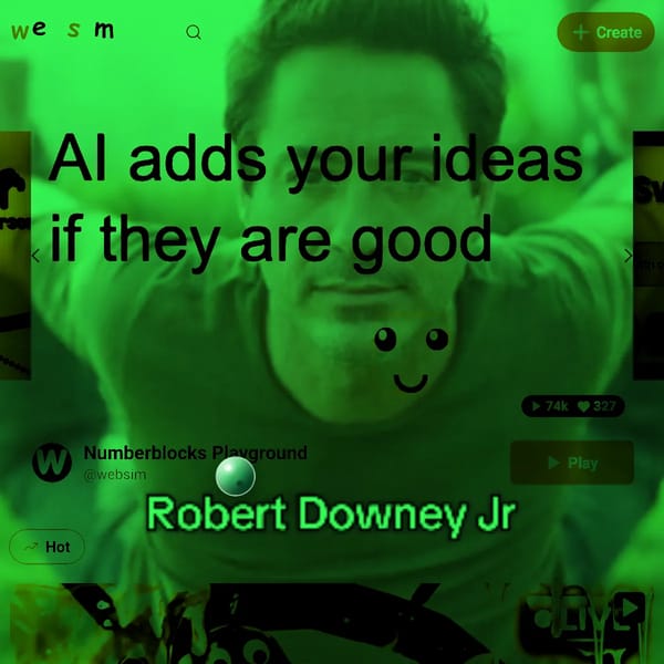 Websim if it was goood