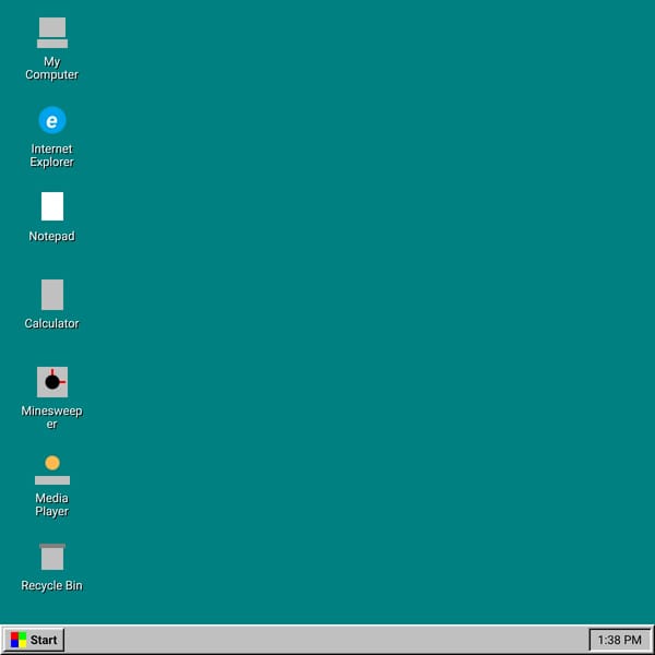 Windows 95 Simulator