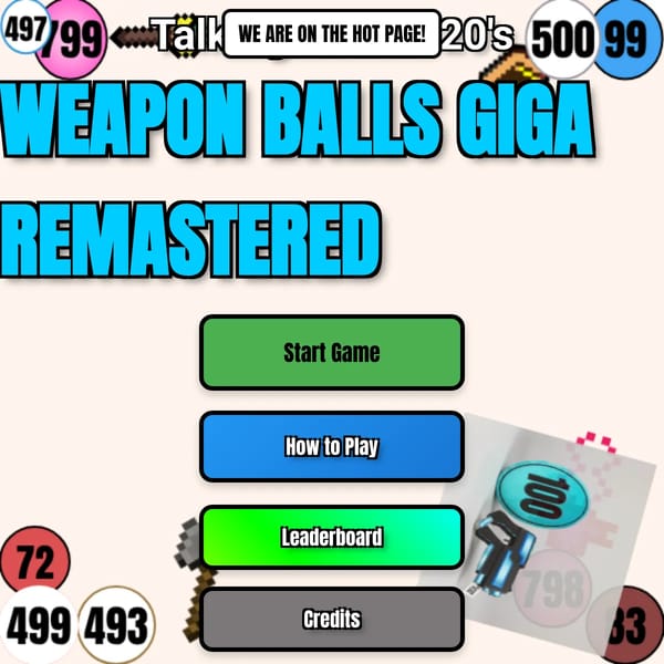 Weapon Balls GIGA remastered extendeddd