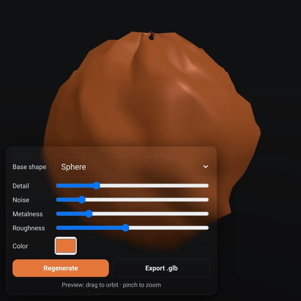 AI GLB Model Generator