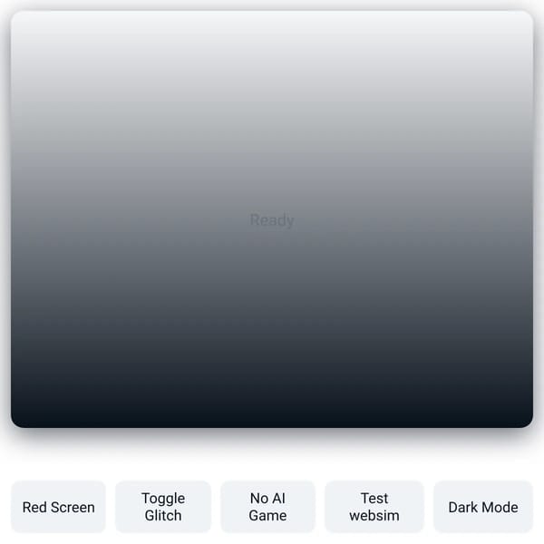 Red Screen & Glitch
