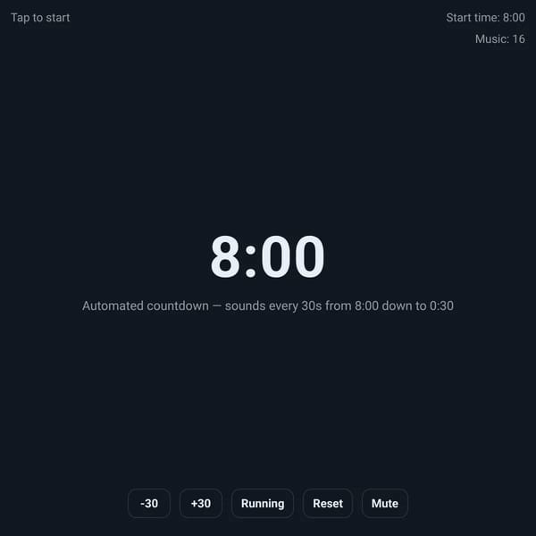 music Countdown Timer
