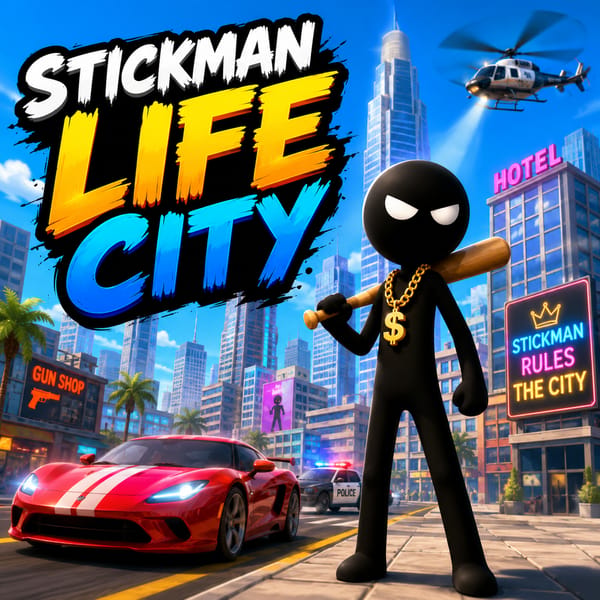 Stickman Life City