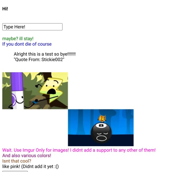 Program with only Text (Modded by Stickie)