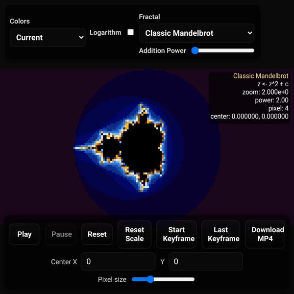 Bolibird n Palesbird's Fractal Explorer