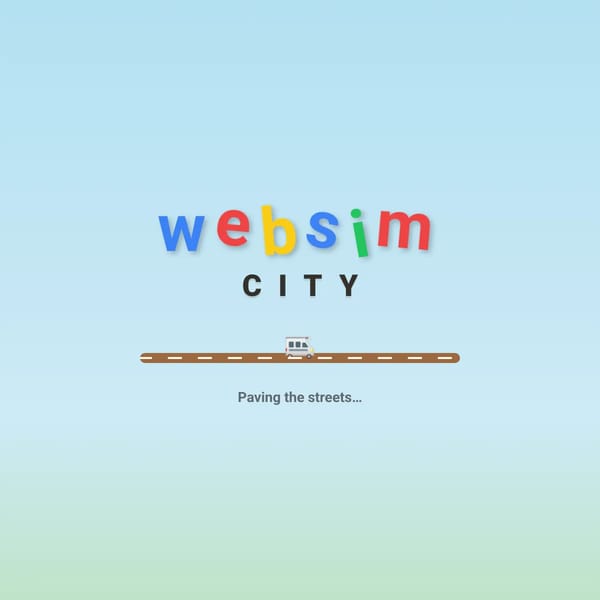 Websim City