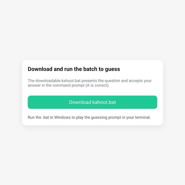 Download kahoot.bat