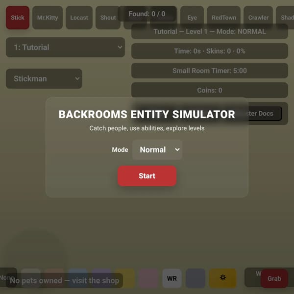 Backrooms Simulator