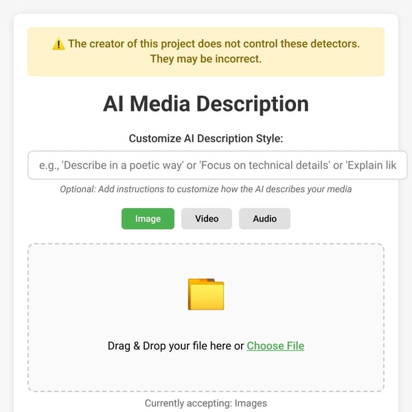 AI Media Description