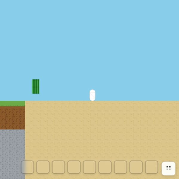 badly made 2d minecraft