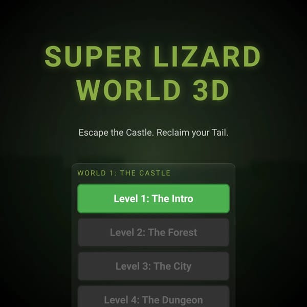 Super lizard world 3d